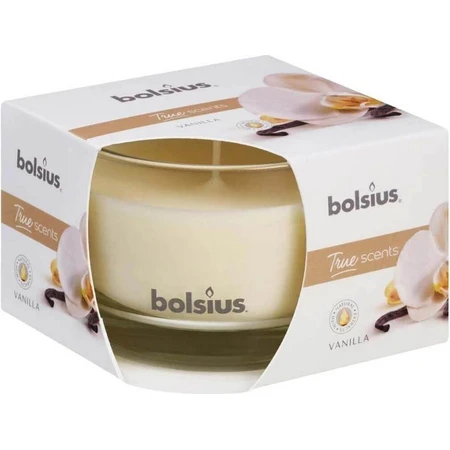 Bolsius Aromatic 2.0 Glass 80x50mm Vanilla, ароматическая свеча 1×1 шт, ароматическая свеча: цены и характеристики