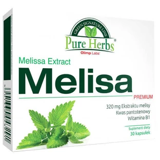 Olimp Pure Herbs Melissa Premium, 30 капсул