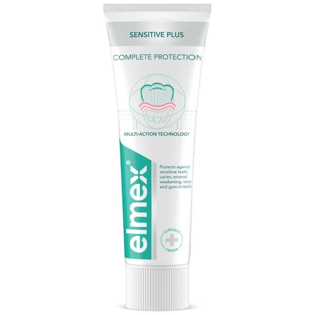 Зубная паста Elmex Sensitive Plus Complete Protection, 75 мл: цены и характеристики