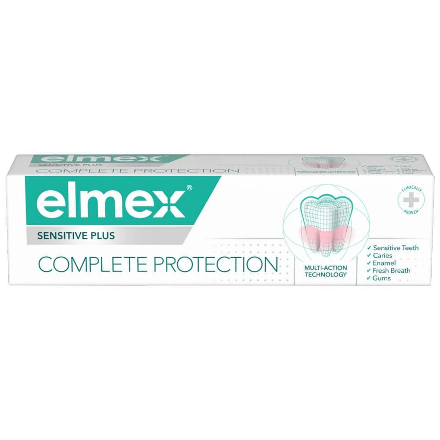Зубная паста Elmex Sensitive Plus Complete Protection, 75 мл: цены и характеристики