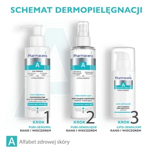 Pharmaceris A Lipo-Sensilium, мультилипидный восстанавливающий крем для лица, 50 мл