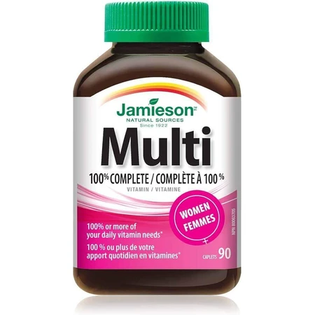 Multi 100% Complete для женщин, 90 капсул, Jamieson: цены и характеристики