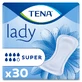 Набір Tena Lady, спеціальні гігієнічні рушники, Super, 2 x 30 шт + труси ProSkin Pants Normal chonic, розмір M та L, 2 зразки
