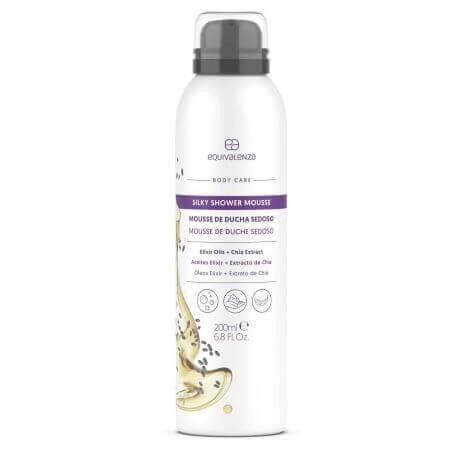 Пена для душа с эфирными маслами Silky Mousse, 200 мл, Equivalenza: цены и характеристики