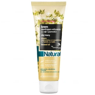 Nivelazione Skin Therapy Natural Увлажняющий и восстанавливающий крем для рук и ногтей с льняным маслом 100 мл