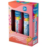 Набір Plusssz Junior: Electrolytes Complex, зі смаком апельсина, 20 шипучих таблеток +  Immune Complex малиново-полуничний смак, 20 шипучих таблеток