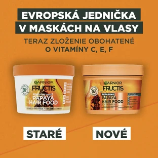 Garnier Fructis Hair Food Маска для волос с папайей, 400 мл