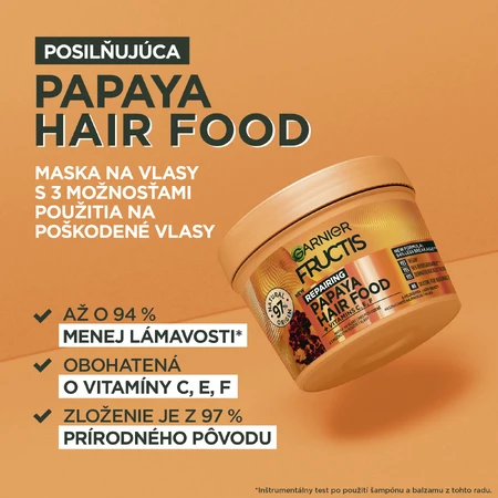 Garnier Fructis Hair Food Маска для волос с папайей, 400 мл: цены и характеристики