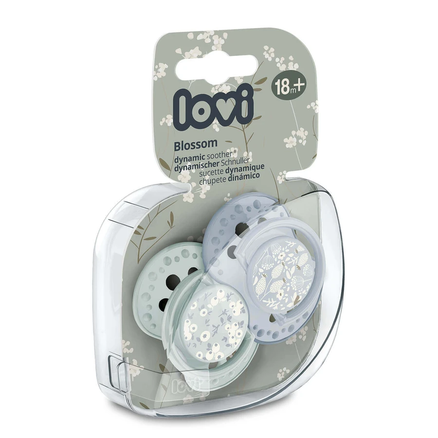 Динамічний силіконовий манекен Canpol Lovi Blossom Blue 22/924BOY 18 м+, 2 шт.: ціни та характеристики