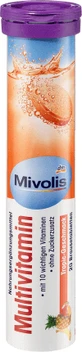 Мультивитамины Mivolis Multivitamine с тропическим вкусом шипучие таблетки, 82 г, 20 шт.