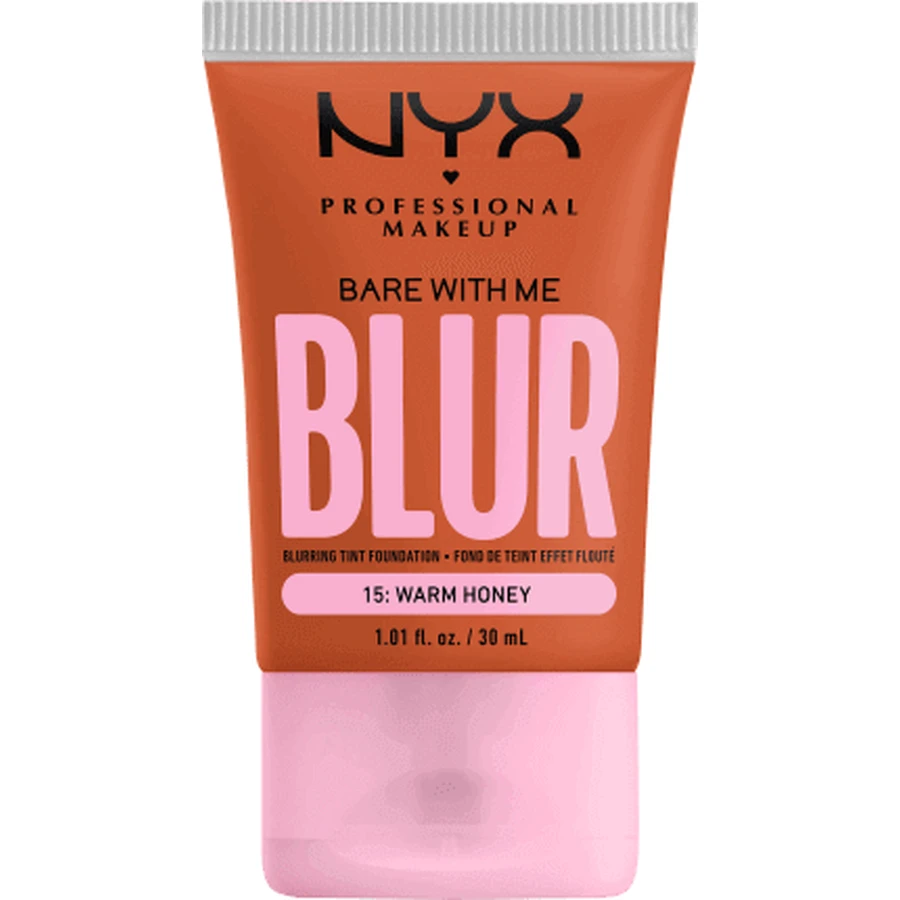 Nyx Professional MAKEUP Тональний крем Bare With Me Blur Tint 15 Warm Honey, 30 мл: ціни та характеристики