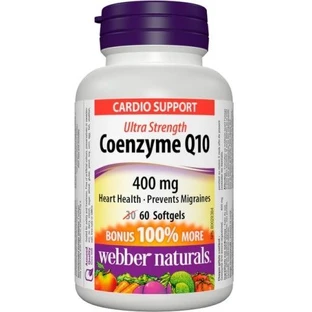 Webber Naturals Коензим Q10 EXTRA FORTE 60 капсул