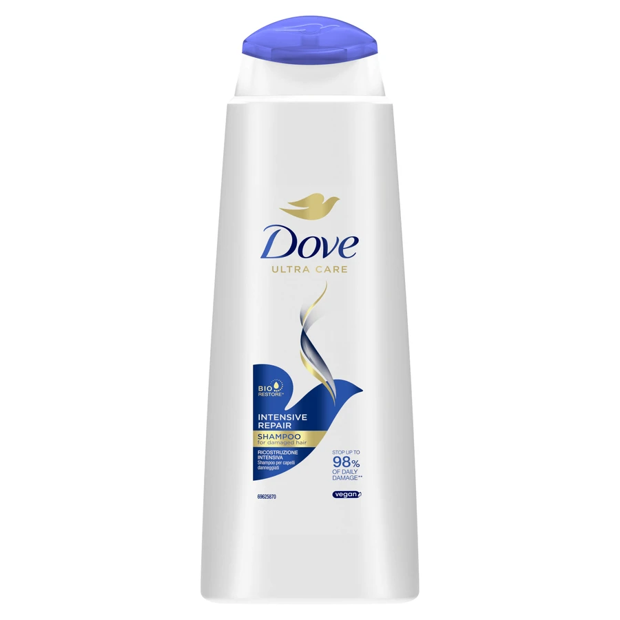 Dove, Nutritive Solutions Intensive Repair, шампунь для пошкодженого волосся, 400 мл: ціни та характеристики