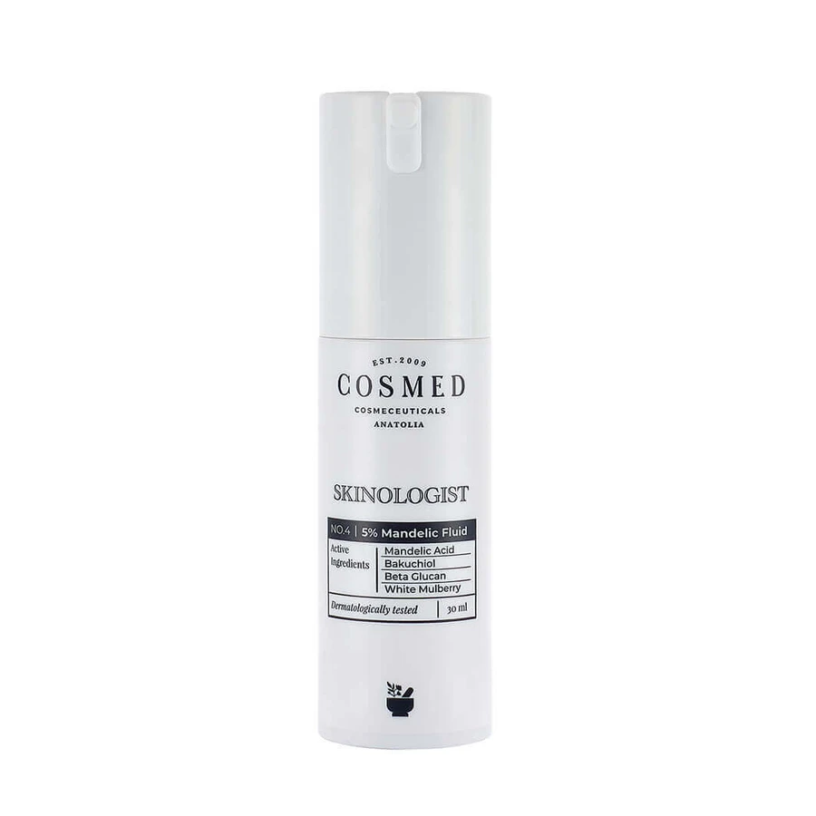 Cosmed Skinologist, сыворотка с манделиновой кислотой 5% и баксиолой, 30 мл: цены и характеристики