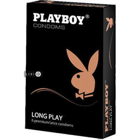 Презервативи Playboy Ribbed 6 шт
