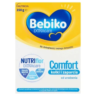 Суха безмолочна суміш Bebiko ExtraCare Comfort, від кольок і запорів, від народження, 350 г