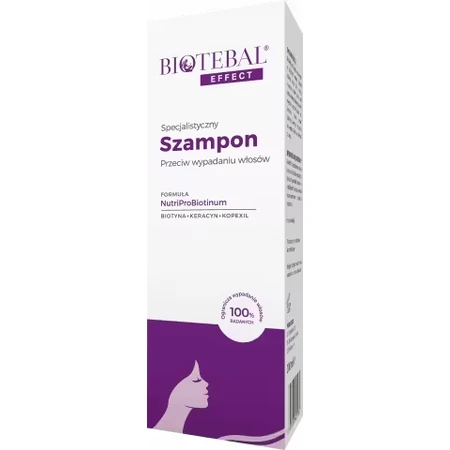 Biotebal Effect Спеціалізований шампунь проти випадіння волосся, 200 мл: ціни та характеристики