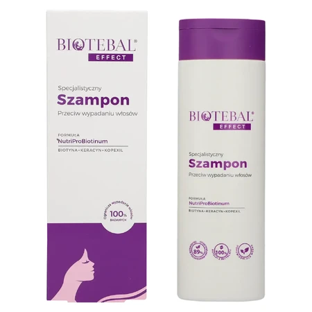 Biotebal Effect Спеціалізований шампунь проти випадіння волосся, 200 мл: ціни та характеристики