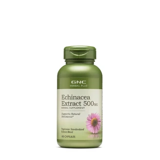 Gnc Herbal Plus Екстракт ехінацеї 500 мг, екстракт ехінацеї, 100 капсул