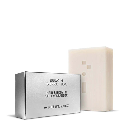Bravo Sierra Hair and Body Solid Cleanser White Vetiver Cedar, Мыло для лица, тела и волос с ароматом белого ветивера и кедра, 198 г, GNC, GNC: цены и характеристики