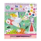 Книжка-раскраска с акварелью по номерам, Раскрась по номерам Сказка, 5 лет+, Floss & Rock