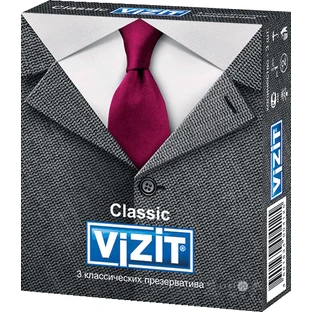 Презервативи Vizit Classic 3 шт