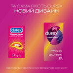 Презервативи латексні з силіконовою змазкою DUREX Pleasuremax з ребрами та крапками, 12 шт.: ціни та характеристики
