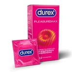 Презервативи латексні з силіконовою змазкою DUREX® Pleasuremax (з ребрами та крапками), 12 шт.: ціни та характеристики