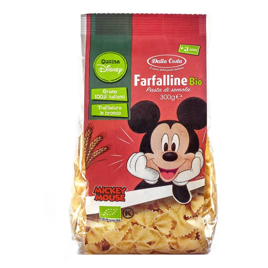 Органические макароны Farfalline, 300 г, Dalla Costa: цены и характеристики