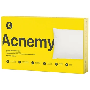 Антибактеріальна наволочка Acnemy King Size, 45х90 см