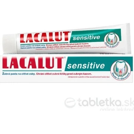 LACALUT SENSITIVE TOOTH Паста для чутливих зубів 1×75 мл, паста: ціни та характеристики