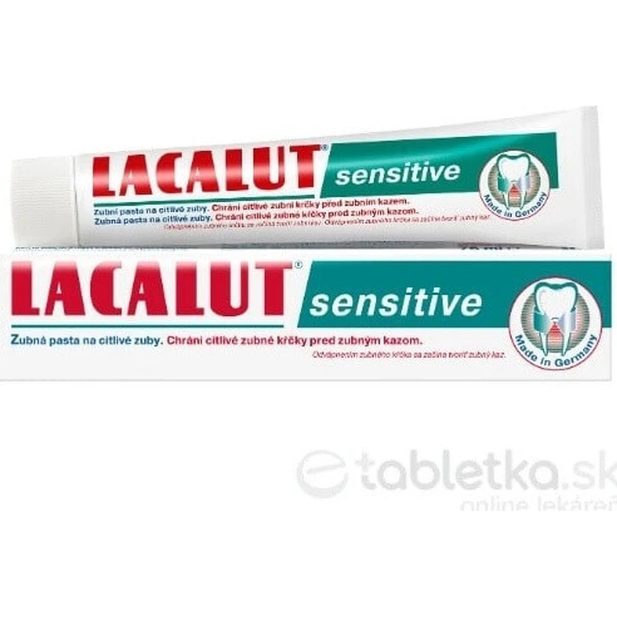 LACALUT SENSITIVE TOOTH Паста для чутливих зубів 1×75 мл, паста: ціни та характеристики