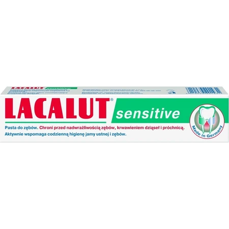 LACALUT SENSITIVE TOOTH Паста для чутливих зубів 1×75 мл, паста: ціни та характеристики