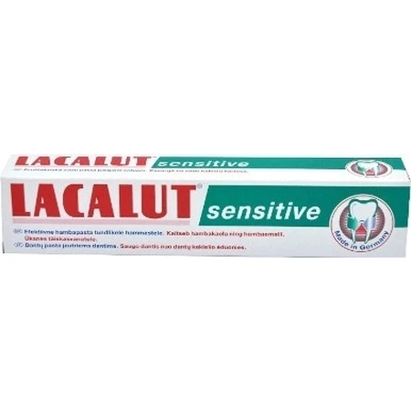 LACALUT SENSITIVE TOOTH Паста для чутливих зубів 1×75 мл, паста: ціни та характеристики