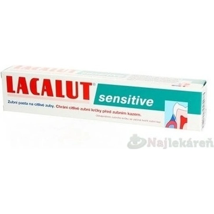 LACALUT SENSITIVE TOOTH Паста для чутливих зубів 1×75 мл, паста: ціни та характеристики
