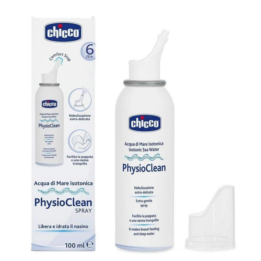 Ізотонічна морська вода Toni&Guy Chicco PhysioClean 100 мл: ціни та характеристики