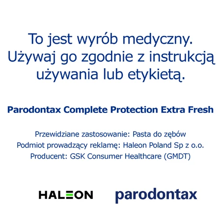 Зубная паста Parodontax Complete Protection Extra Fresh с фтором, 75 мл: цены и характеристики