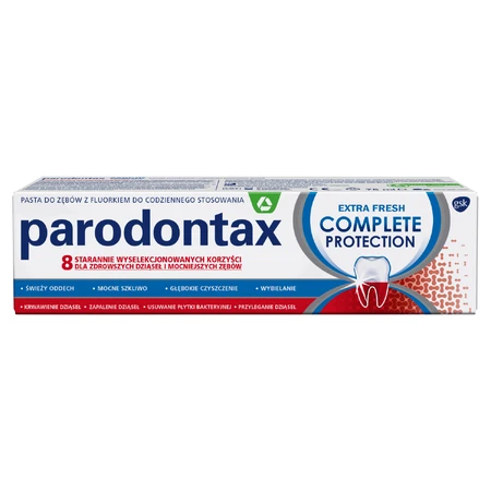 Зубная паста Parodontax Complete Protection Extra Fresh с фтором, 75 мл: цены и характеристики