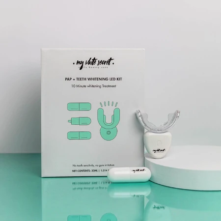 Светодиодный набор для отбеливания зубов My White Secret PAP+: цены и характеристики