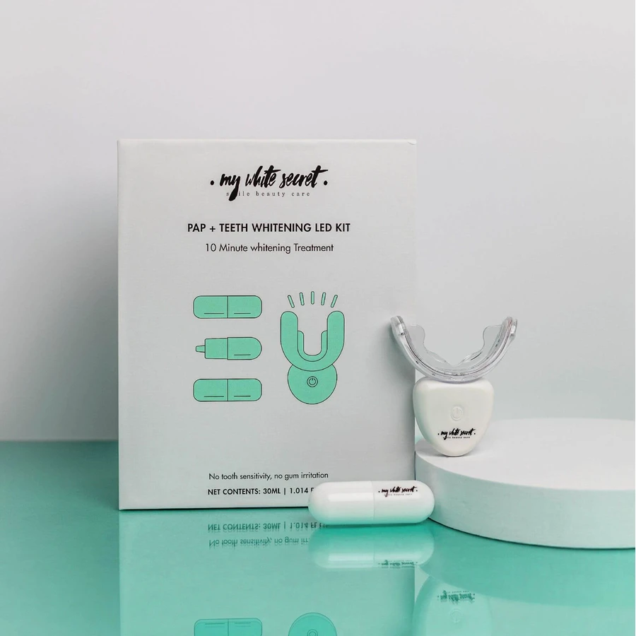 Светодиодный набор для отбеливания зубов My White Secret PAP+: цены и характеристики
