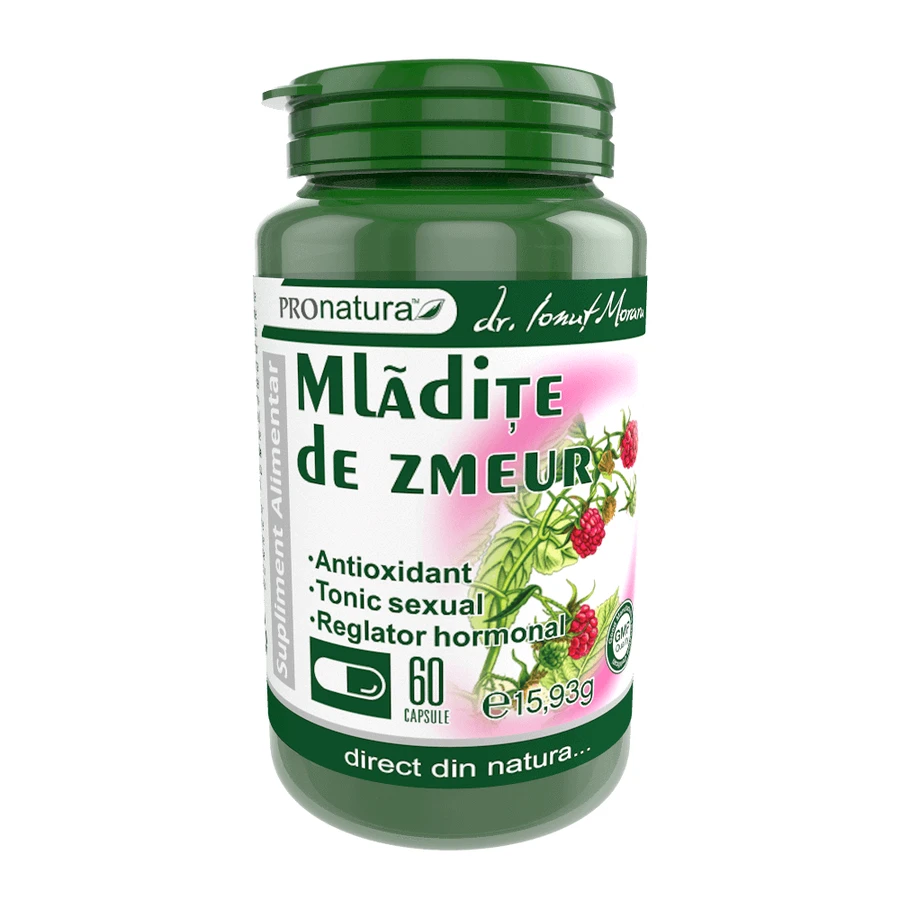 Экстракт малины Raspberry Mldie Pro Natura, 60 капсул: цены и характеристики