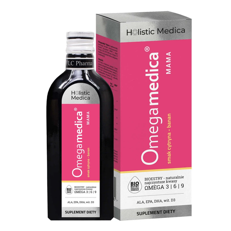 Omegamedica Mama, со вкусом лимона и банана, 250 мл: цены и характеристики