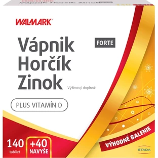 Walmark Кальцій Магній Цинк форте 180 таблеток