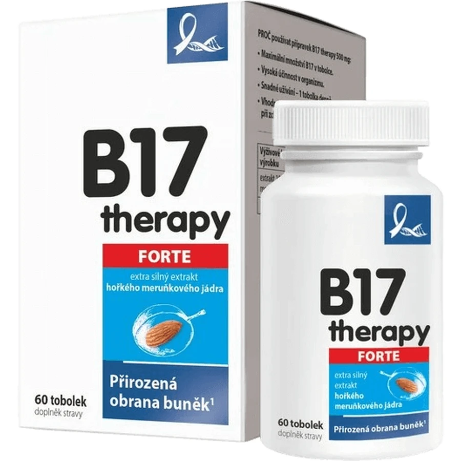 B17therapy FORTE 500 мг 60 твердых капсул: цены и характеристики