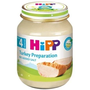 HiPP Органическое пюре из мяса индейки 125 г