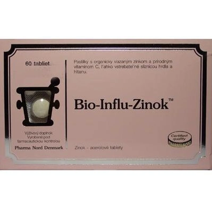 Pharma Nord BIO-INFLU-ZINOC 60 таблеток: цены и характеристики