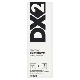DX2, шампунь для мужчин, против перхоти и выпадения волос, 150 мл