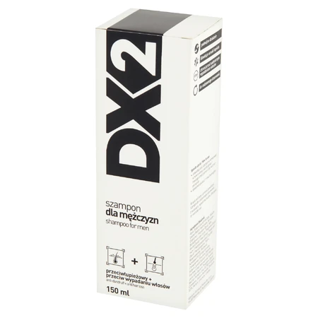 DX2, шампунь для мужчин, против перхоти и выпадения волос, 150 мл: цены и характеристики