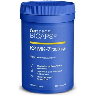 Витамин К2 МК-7 200 мкг Formeds  Bicaps Vitamina K2 MK-7, 60 капсул