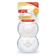 Пустышка силиконовая Star Pink, 2 штуки, 0 - 6 месяцев, Nuk